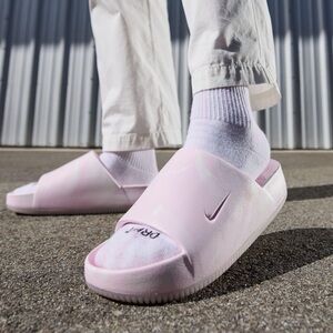 Nike Calm SE "Pink Foam" Women's Slide Size 9